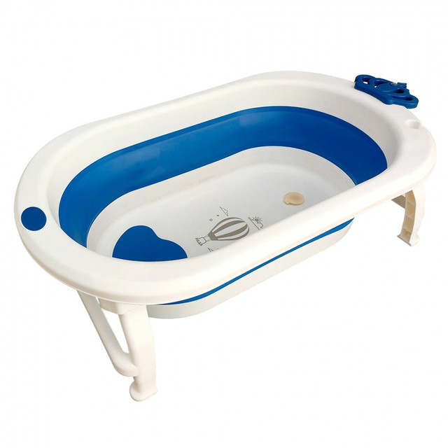 Детская складная ванночка Pituso FG139 White/blue