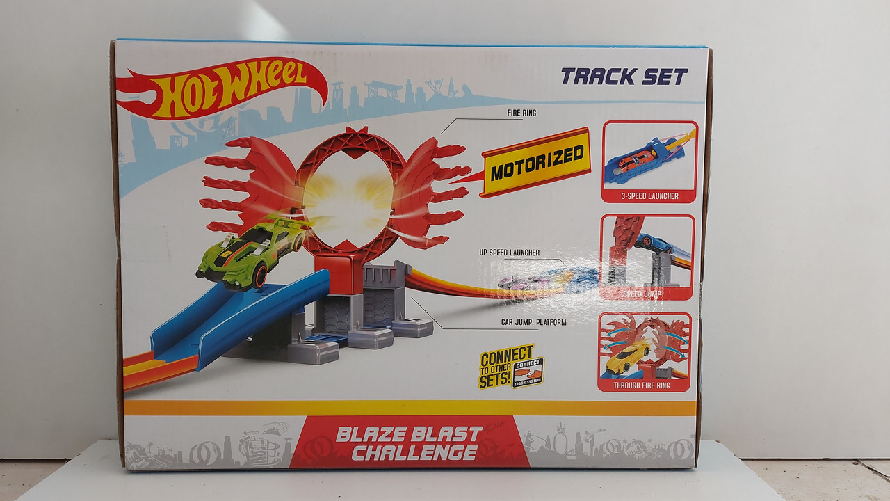 Трек Hot wheel. Blaze Blast Challenge. Хот вилс. Трасса. Kaspi RED. Рассрочка - фото 2 - id-p95255789