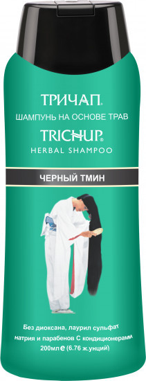 Trichup шампунь для укрепления волос с черным тмином 400 мл