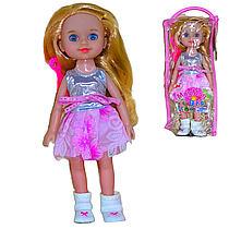 931-D May-May Girls кукла в сумочке с расческой, качественная, 27*11см