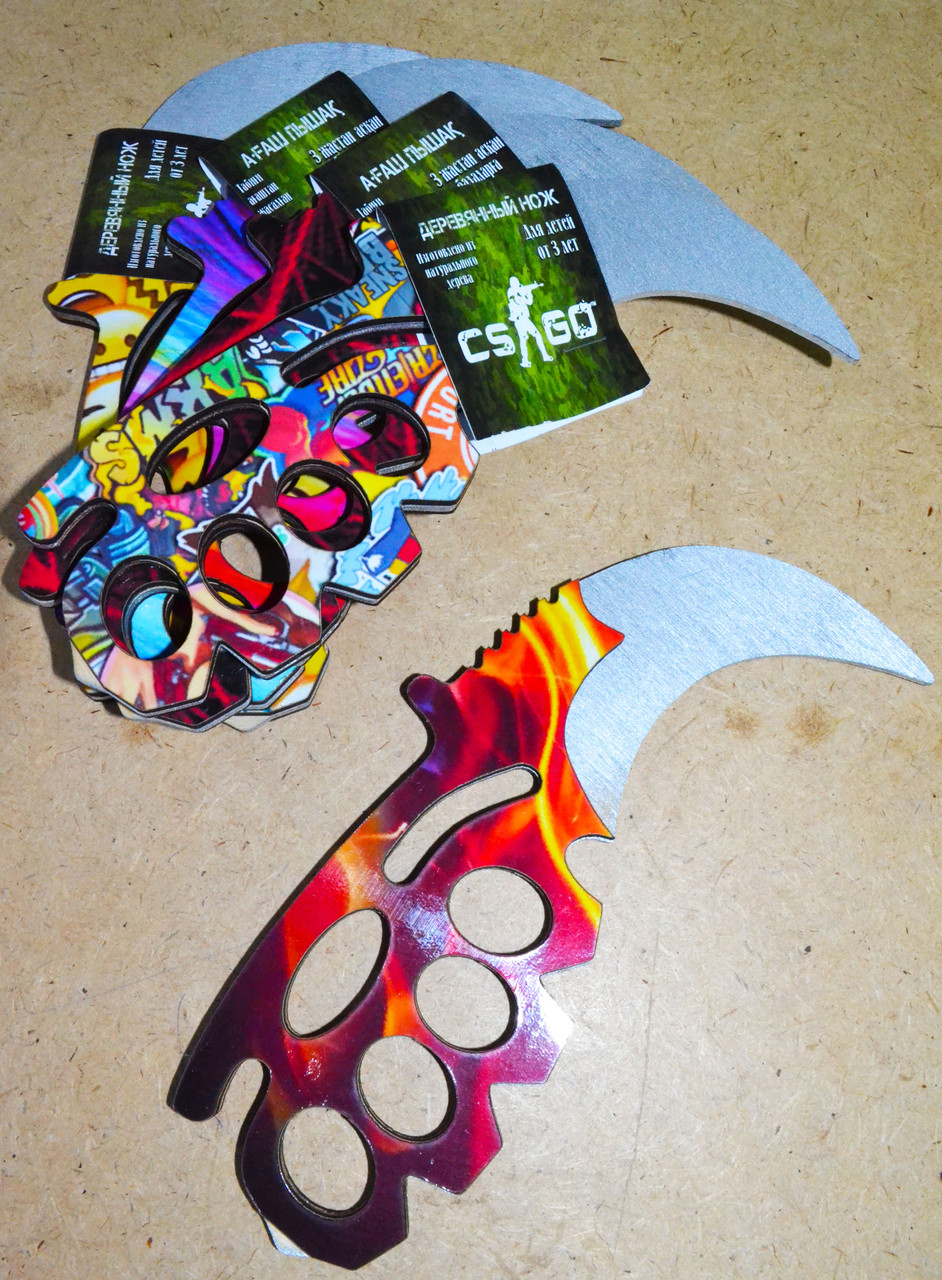 Нож кастет - сувенир из дерева (ручная работа)#made in KZ