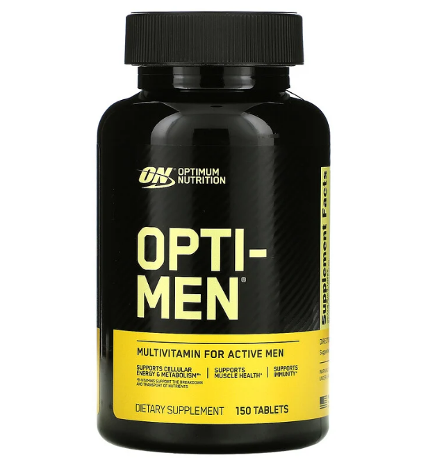 Optimum Nutrition, Opti-Men, 150 таблеток - фото 1 - id-p95262439