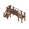 Детский игровой комплекс «Карапуз» ДИК 1.001.03 H=750 (ДИК 003), фото 3
