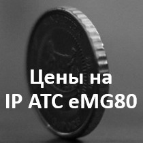 Цены на IP АТС eMG80