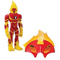 Ben10 Фигурка Человека огня XL + маска для ребенка