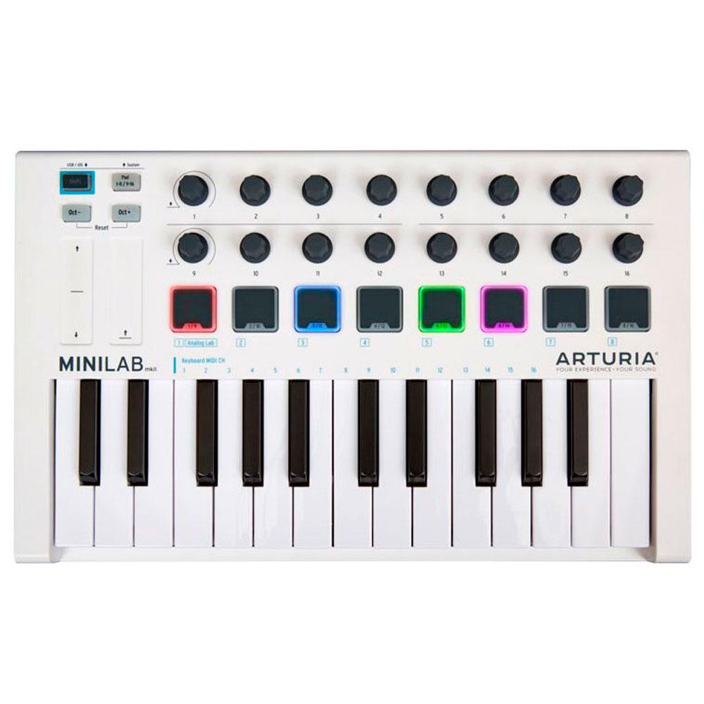 MIDI-клавиатура Arturia MiniLab Mk II - фото 1 - id-p95268549