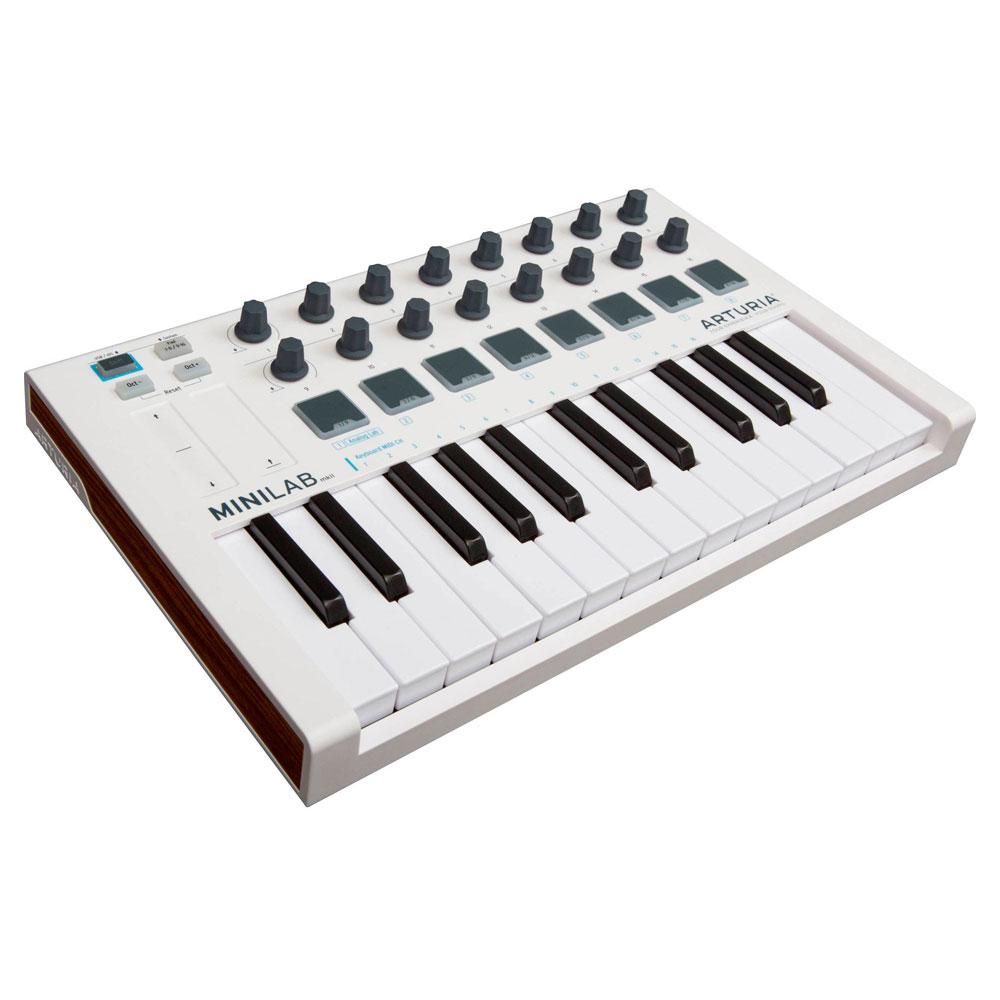 MIDI-клавиатура Arturia MiniLab Mk II - фото 2 - id-p95268549