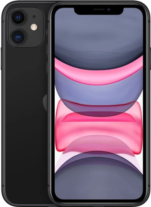Смартфон Apple iPhone 11 64Gb Slim Box черный в рассрочку