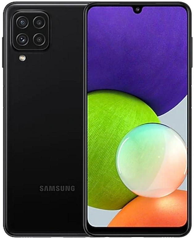 Смартфон Samsung Galaxy A22 4/64GB черный в рассрочку