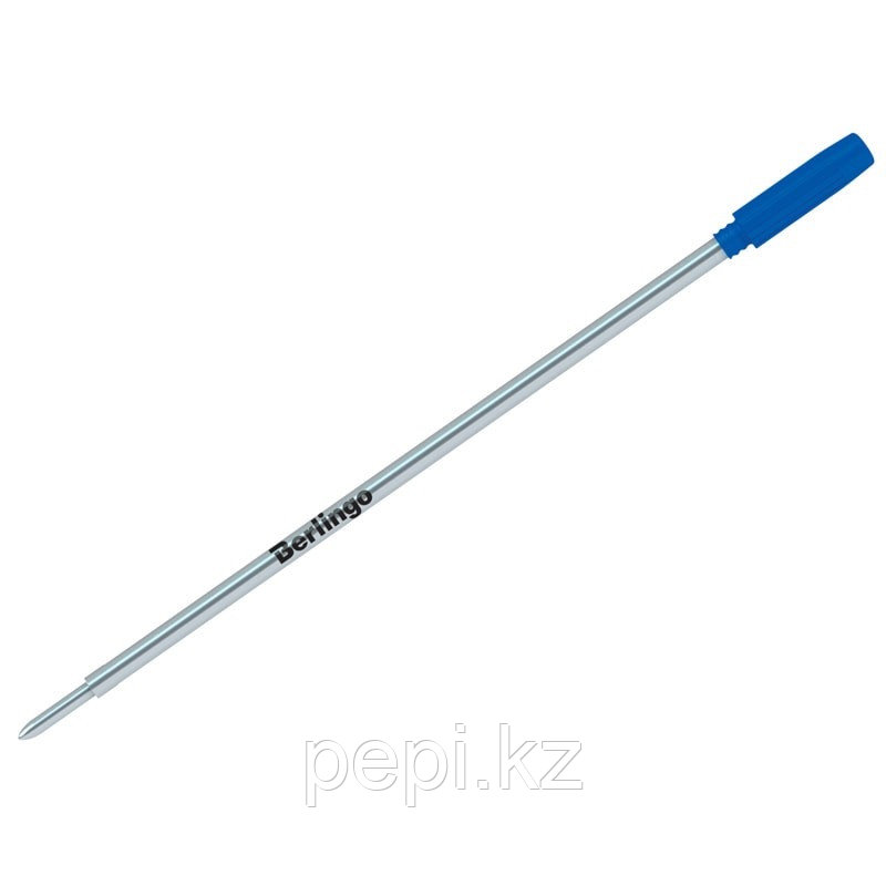 Стержень шариковый 1мм. BERLINGO для поворотных ручек, синий, 117мм