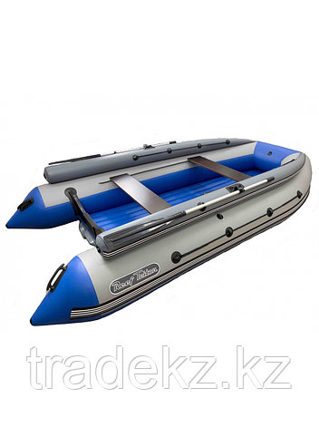 Лодка REEF-390 F НД ТРИТОН графит/синий, стеклопластиковый интерцептер, фото 2
