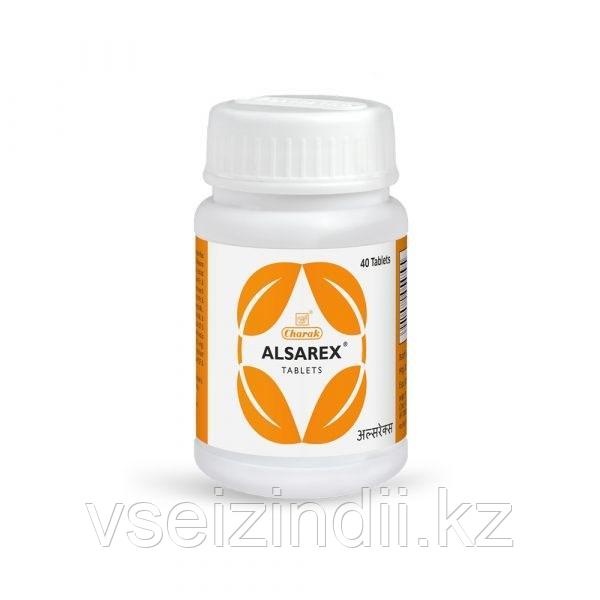Алсарекс Alsarex (Charak), 40 таб, гастрит, повышенная кислотность, язва, рефлюкс - фото 1 - id-p42346984