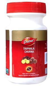 Трифала чурна (Triphala churna), Дабур, 120 г, Индия. очищение кишечника