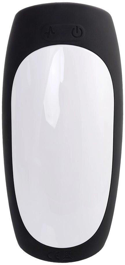 Перезаряжаемый мастурбатор Erotist Hailstorm, силикон, черный, 14,7 см., фото 1