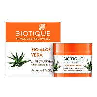 Bio Aloe Vera (Био Алоэ Вера, Биотик) Солнцезащитный крем для лица SPF 30 "Biotique", 50 гр