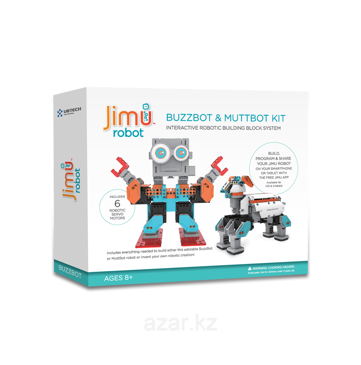 Робототехнический набор Jimu Robot BuzzBot & MuttBot Kit - фото 1 - id-p95275943