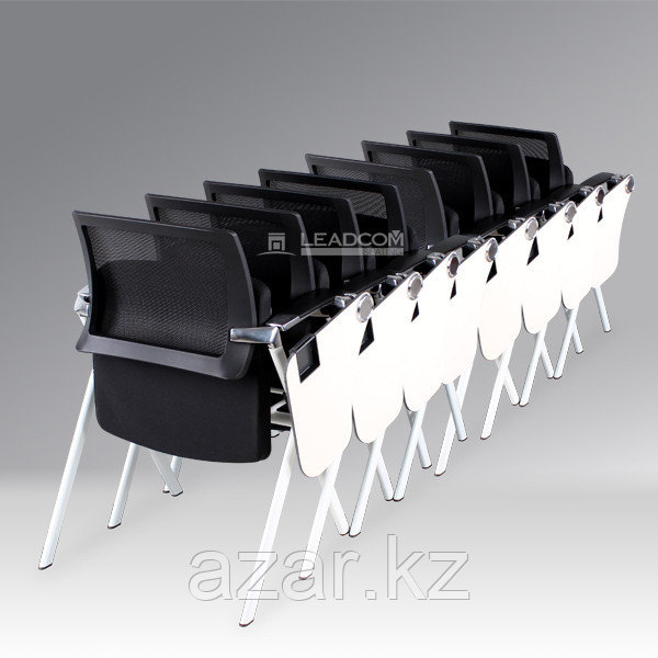 Современный стул для офиса с роликами, подлокотниками, пюпитром - фото 6 - id-p95276018