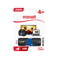 Флешка Flix USB Speedboat 4GB 2.0 black Maxell.