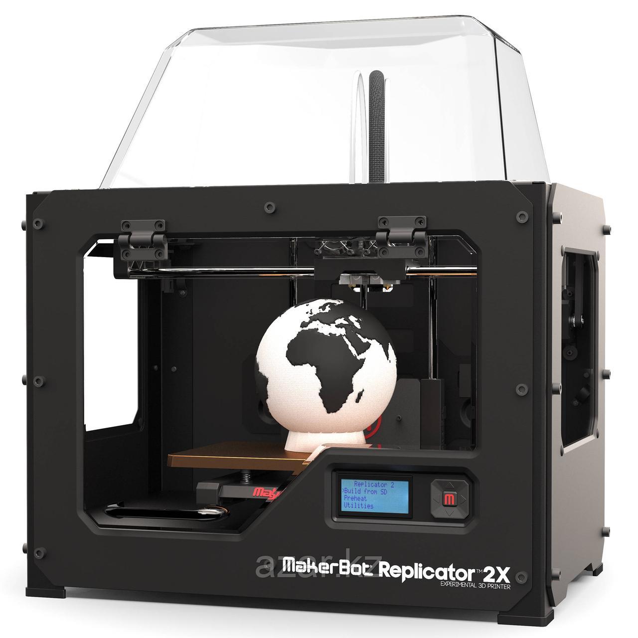 3D принтер MakerBot Replicator 2X - фото 1 - id-p95276076