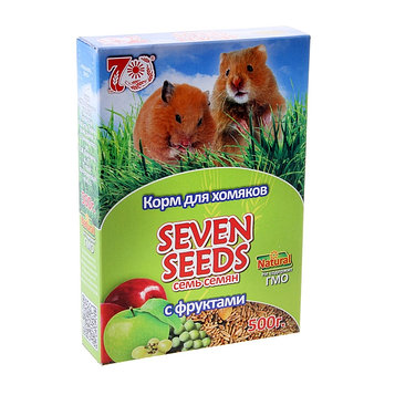 Seven Seeds Корм для хомяков с фруктами