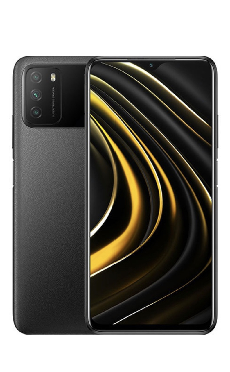 Смартфон Poco M3 4/128Gb черный б/у рассрочка