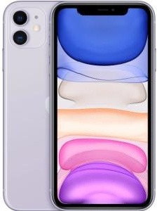 Смартфон Apple iPhone 11 128Gb Slim Box сиреневый б/у рассрочка
