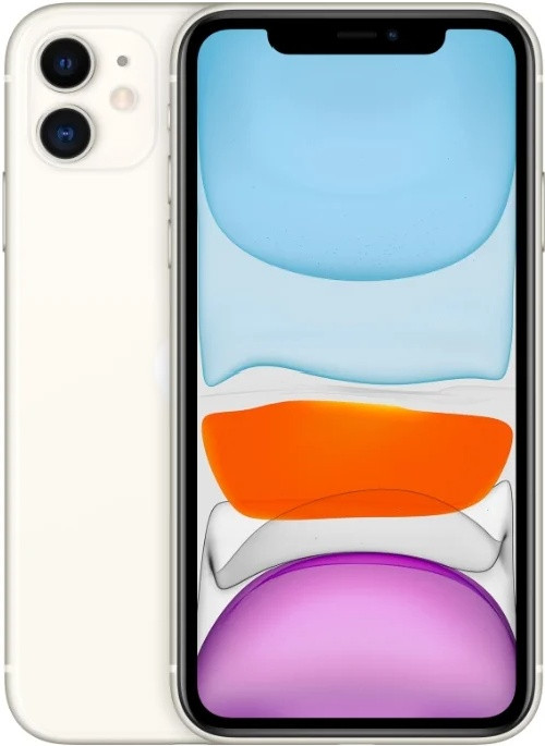 Смартфон Apple iPhone 11 128Gb Slim Box белый б/у рассрочка