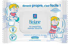 BIOLANE Салфетки (влажная туалетная бумага) 54шт.