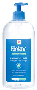 BIOLANE Дермапедиатрическая очищающая и смягчающая мицеллярная вода 500мл