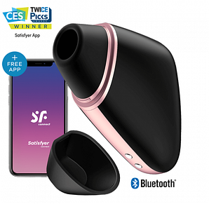 Вакуумно-волновой стимулятор "Satisfyer Love Triangle", управление со смартфона