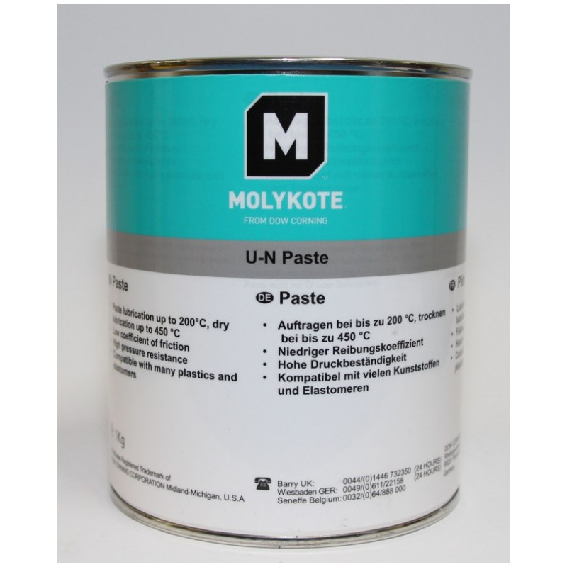 MOLYKOTE U-n 1kg сборочная паста синтетическая (ПАГ) и консистентная смазка