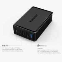 Настольное компактное зарядное устройство Tronsmart U5PTA 4- USB VoltiQ и 1-USB быстрая зарядка (Код: ) - фото 7 - id-p95302664