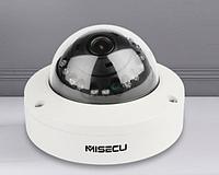 Купольная IP камера MISECU IPC-DM12E-20H 2Мп 1080P H265 POE/48В, обнаружение движения, ночное видение (Код: )