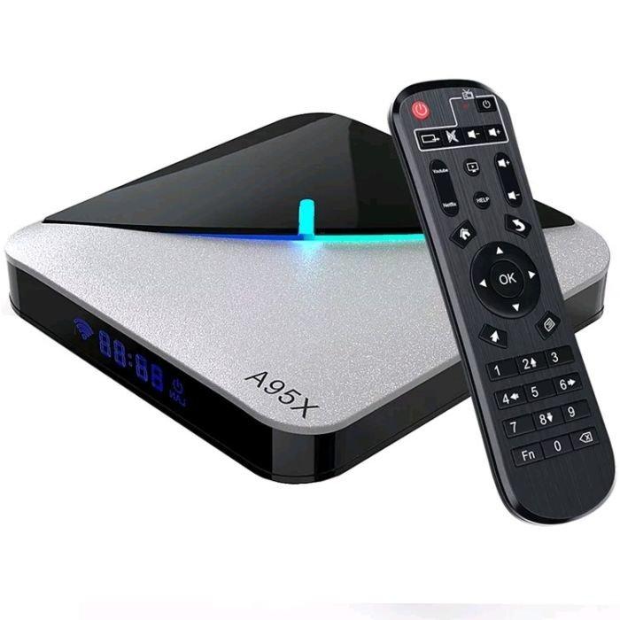 TV Box A95X F3 Air S905X3 Android 9, 2/16 ГБ - фото 1 - id-p95302797