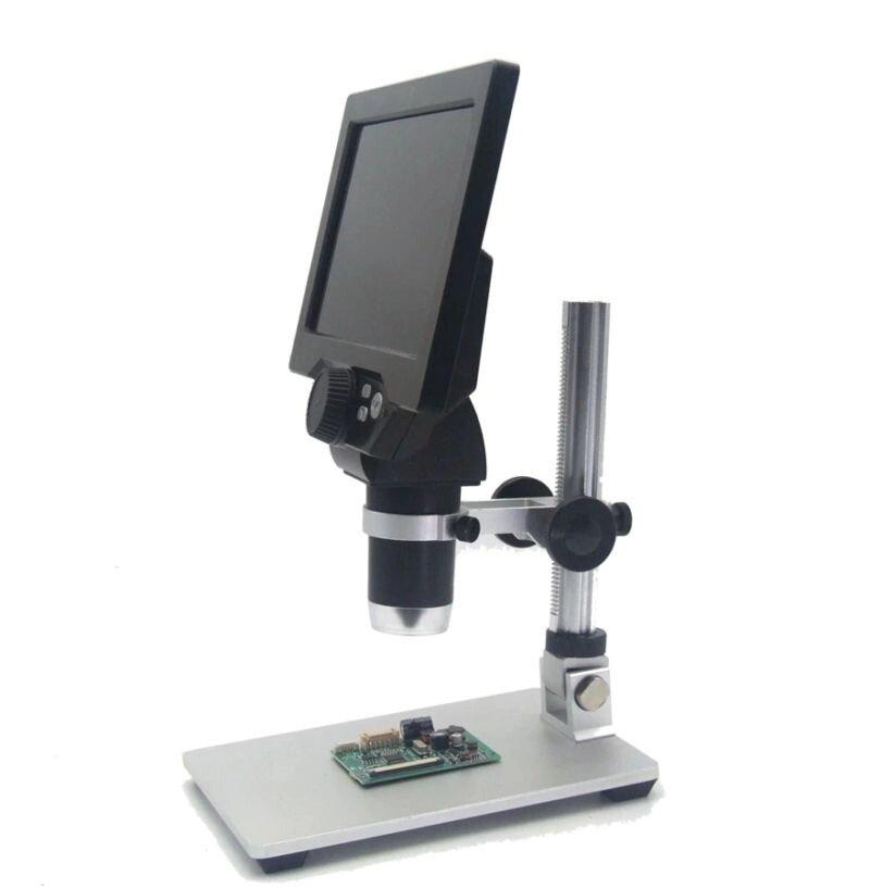 Микроскоп G1200 цифровой 1200X 7" 12MP на регулируемой подставке - фото 4 - id-p95302880