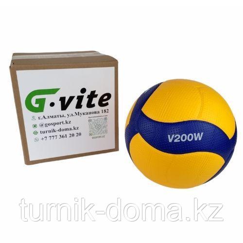 Волейбольный мяч Mikasa V200W Official FIVB 2012 Game Volleyball (оригинал) - фото 2 - id-p4715553