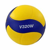 Мяч волейбольный Mikasa V320W NEW, желтый цвет, 5 размер