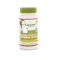 Таблетки Вумен хэлт 750 мг, 60 таблеток, Sangam Herbals, для поддержания здоровья женщины