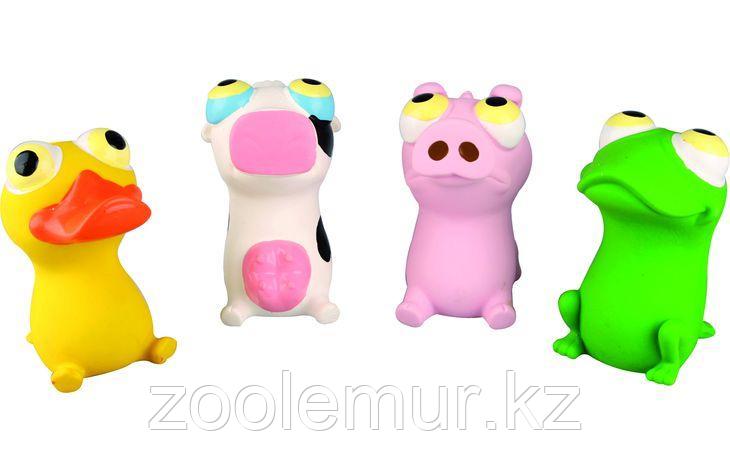 FLAMINGO ИЗЯЩНЫЕ ЖИВОТНЫЕ игрушки для собак, латекс , 11 см.