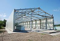 Строительство ангара