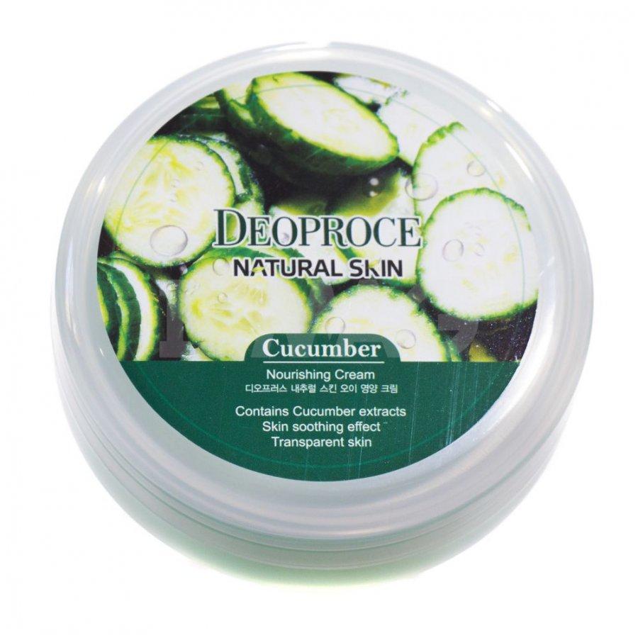 Крем универсальный Deoproce Natural Skin Cucumber Nourishing Cream Экстракт огурца (100 мл)