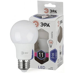 Лампочка ЭРА LED A60-11W-860-E27 (диод, груша, 11Вт, хол, E27)