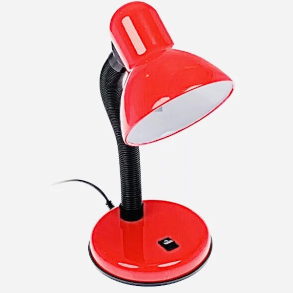 Настольный светильник ЭРА красный - фото 1 - id-p87398682
