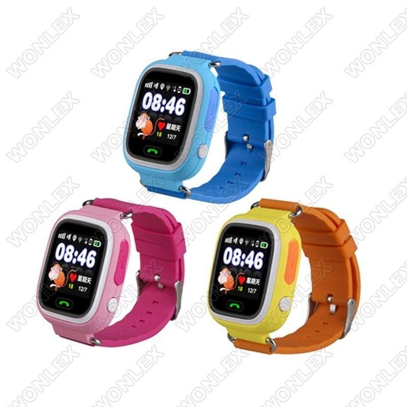 Детские смарт часы Q90 цветной экран, GPS, сенсорный - фото 3 - id-p95314794