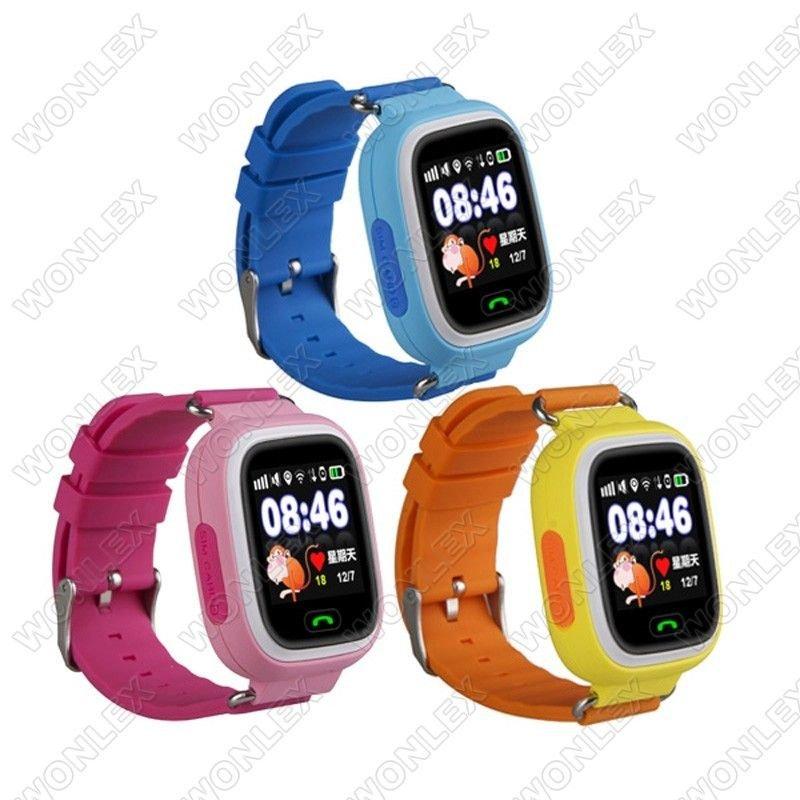 Детские смарт часы Q90 цветной экран, GPS, сенсорный - фото 4 - id-p95314794
