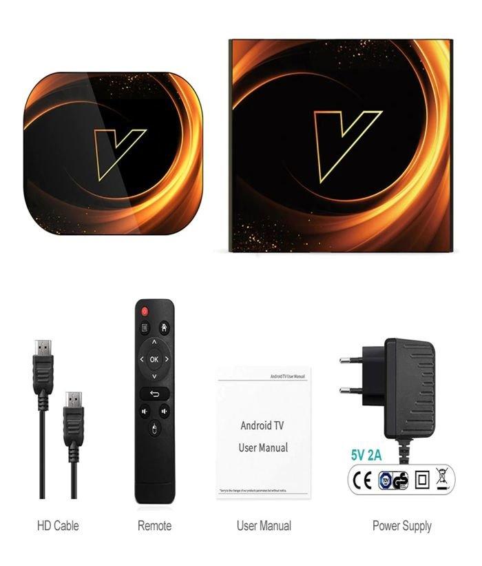 TV Box Vontar X3, S905X3, Android 9.0, 4/32ГБ - фото 4 - id-p95314810