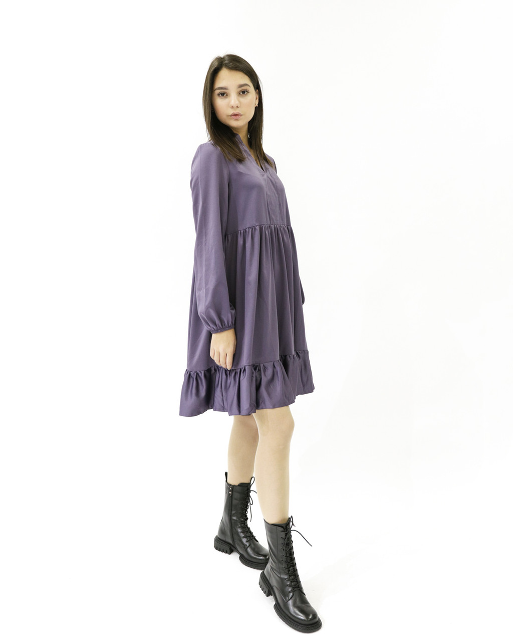 Платье "UM&H 00102dress" фиолетовое, фото 1