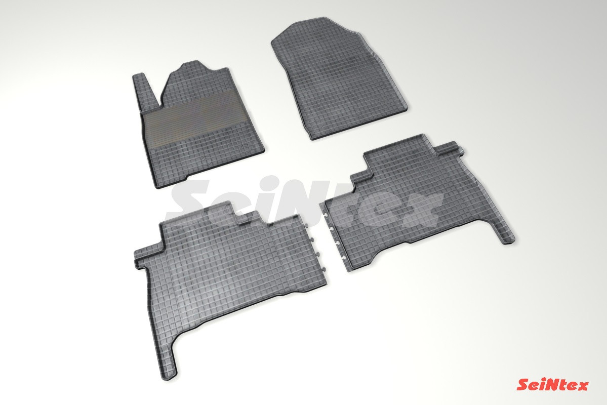 Резиновые коврики Сетка для Toyota Land Cruiser 200 (2007-2021) - фото 1 - id-p95322620