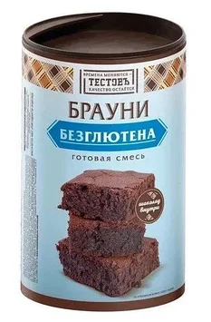 Сухая смесь Брауни без глютена "ТестовЪ" 400 г