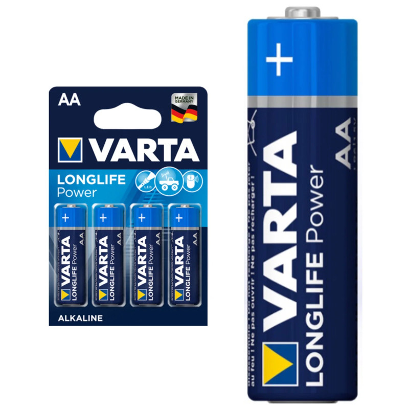 Батарейка щелочная VARTA High Energy Longlife Power AA/LR6, 1шт